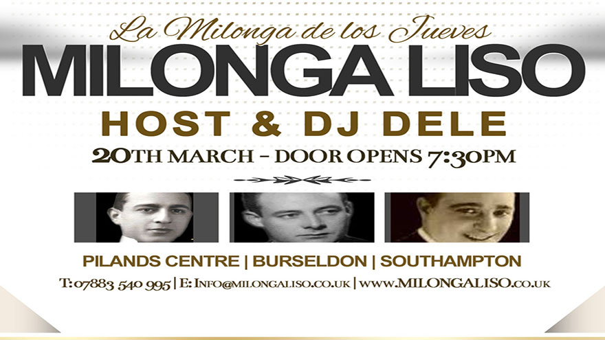 Milonga Liso - 20 MAR                     2014