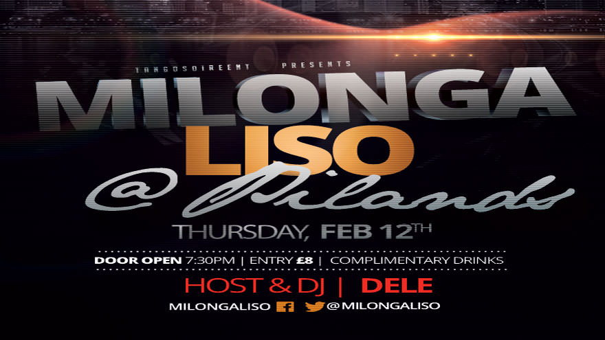 Milongaliso at Pilands, Thursday, Mar 12th