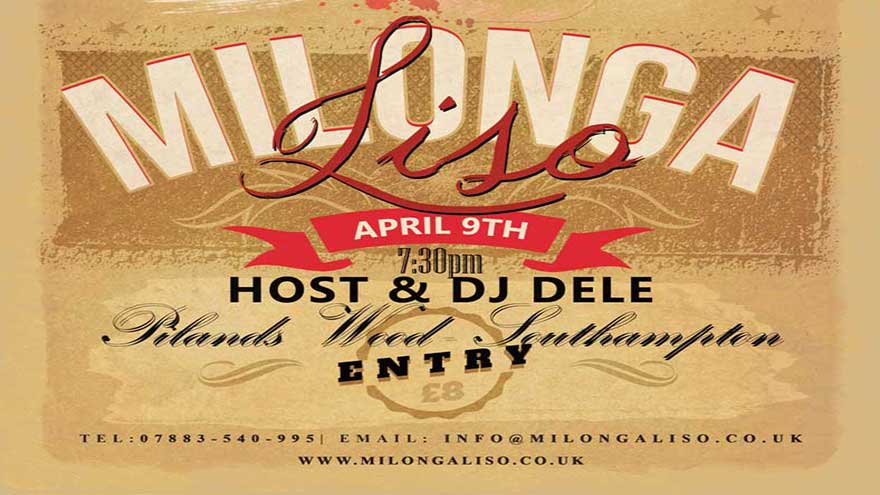 Milongaliso at Pilands, Thursday, Mar 12th