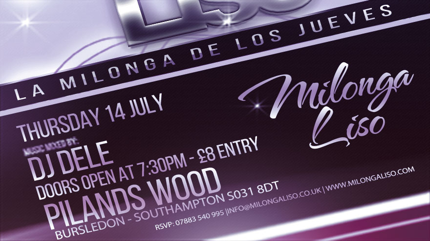 Milongaliso at Pilands, Thursday, July 14th